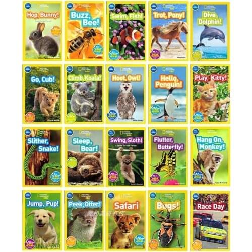 Early Childhood Education Books 20 Volumes/Sets English Picture Books Knowing Animals Science Books For Children 2-5 Years