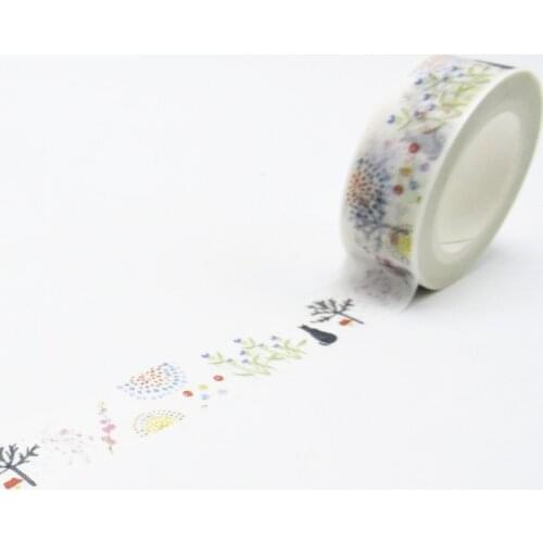 Printing Washi Tape 10M Length Kawaii Scrapbooking Tools Japanese Stationery Quality Scrapbook