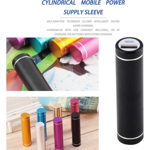 Multicolor USB 5V USB Power Bank Case Kit 1X 18650 Battery Charger Box DIY For Cell Phone