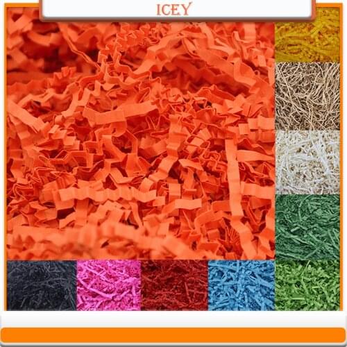 1000g Crinkle Cut Paper Shred Filler For Gift Wrapping Basket Filing Packing Craft Bedding Jewelry Packaging Display Accessories