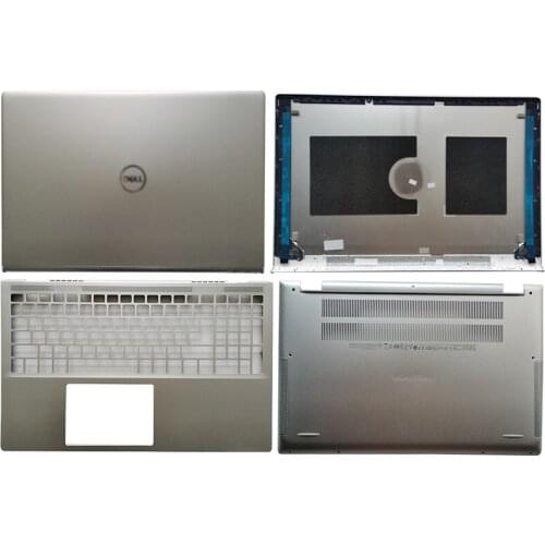 NEW Top Back Cover For DELL Inspiron 7500 7501 Laptop LCD Back Cover/Palmrest/Bottom Case Rear Lid Top Case Silver