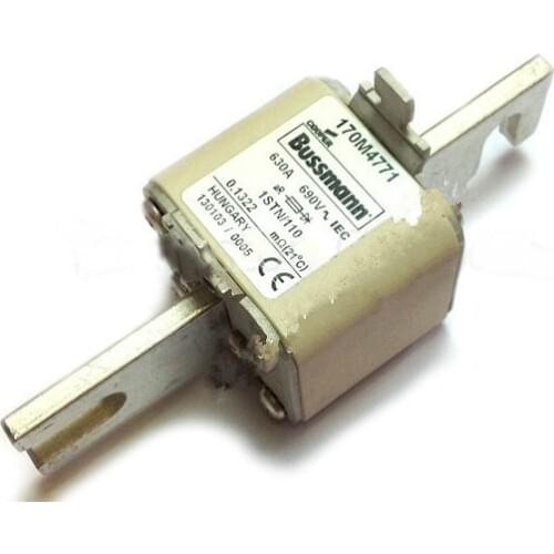 Fuses: 170M4770 550A 690V / 170M4771 630A 690V ( 1STN/110 ) aR