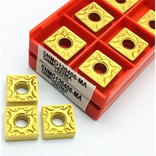 CNMG120404 MA US735 Carbide Turning Blade Metal Turning Tool Cutting Tool CNC Lathe Tool Milling Cutter