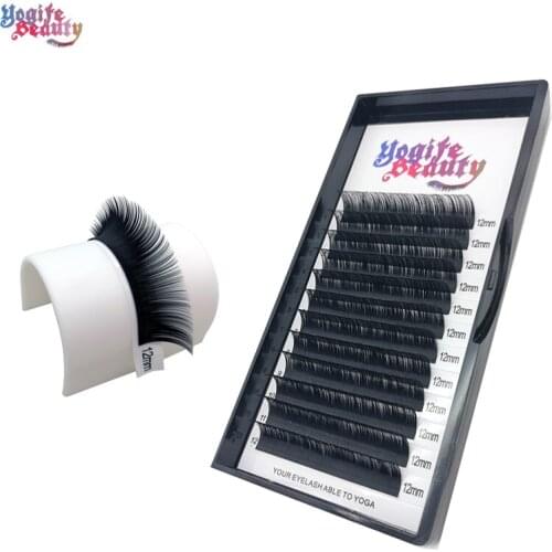 Unique Classical Soft Mink Long Lasting Eyelash Extension Maquiagem Cilias for Professionals C D Curl from Yogife Beauty