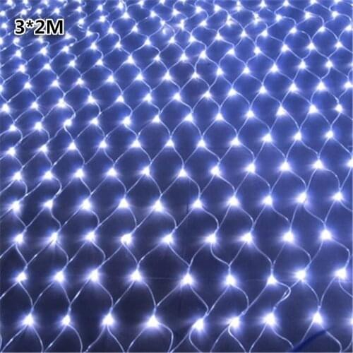 8 kinds of patterns weaving LED Net Light 3*2M/204LEDs waterproof string lights Christmas lights Holiday light Garden Lamps