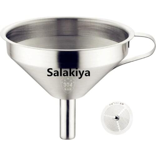 Free Shipping Sanitary Funnel Stainless Steel 304, Filler For Filter Wine (With 400 Micron Filter Plate)