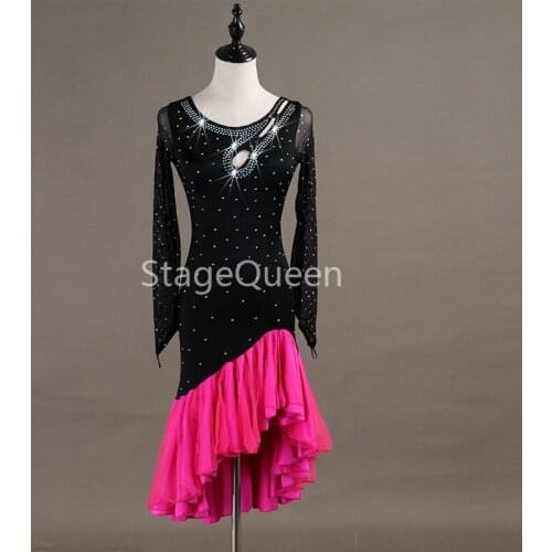 Women Professional Latin Dance Dress for woman Ballroom Dance Competition Dresses Adult Modern Waltz/tango / Cha Cha Costumes