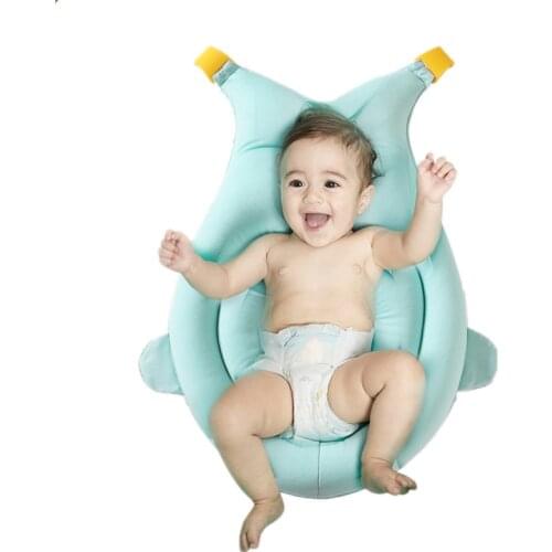 1pc Baby Care Products Portable Baby Bath Tub Animal Cartoon NewBorn Baby Bath Cushion/Chair Support Baby Bath Accessories #TC