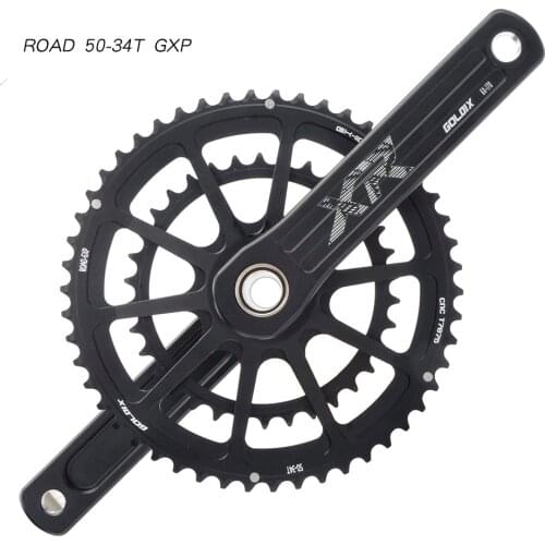 10 11 Speed Road Folding Bike Crankset 165/170/172.5/175mm GXP Crank 50/34T 52/36T 52/42T 53/39T Chainring FOR SHIMANO SRAM GXP