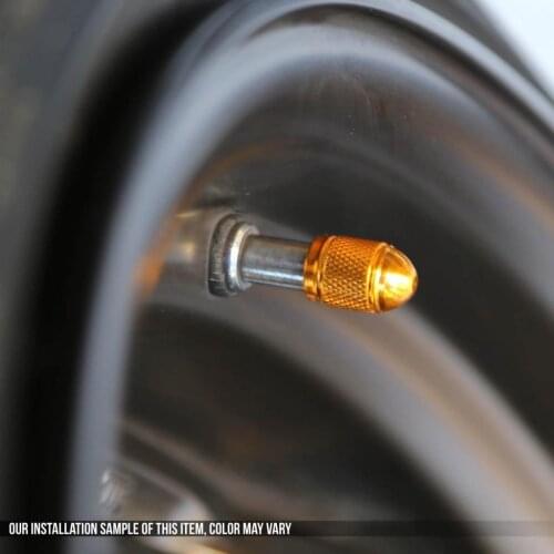 4pcs Aluminum Style Rim Valve Wheel Air Port Cover Stems Caps -Blue