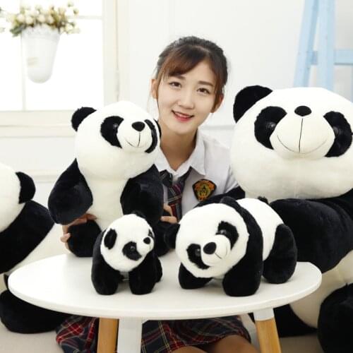 50CM Knuffels soft cute Baby Big Giant Panda Bear Plush Stuffed doll Pillow Cartoon Kawaii high quality christmas birthday gift