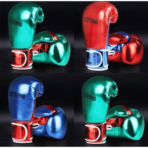 6 8 10 12 OZ High Quality Adults Kids Women/Men Boxing Gloves Leather MMA Muay Thai Boxe De Luva Mitts Sanda GYM Equipments boks