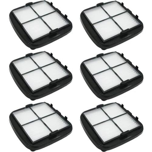 6 Pcs Vacuum Cleaner Filters 203-7416 Pet Hair Hand Wipe Vac Filter for Bissell 33A1, 47R5, 35V4, 97D5, 203-1432 Series