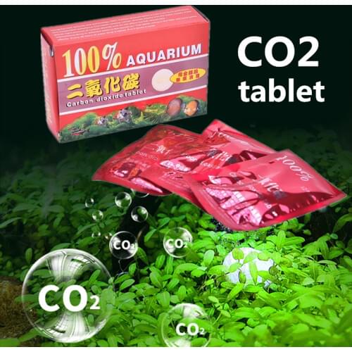Aquarium Co2 Diffuser Tablets Fish Tank Carbon Dioxide Release Supplement For Water Plant Grass Growth Aquarium Accessories