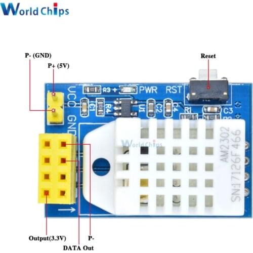 Wireless Wifi ESP8266 ESP-01 ESP-01S DHT11 DHT22 AM2302 Digital Temperature Humidity Sensor Module Replace SHT11 For Arduino Hot