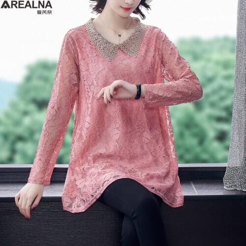Blusas mujer de moda 2020 autumn long sleeve lace blouse women plus size winter vintage velvet tunic long shirts chemisier femme