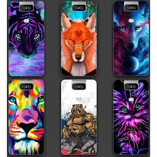 Case For Asus ZenFone 6 2019 ZS630KL Cover Soft TPU Silicon Case For Asus ZenFone 6 ZS630KL Back Cover for Asus ZenFone6 6Z 6.4"