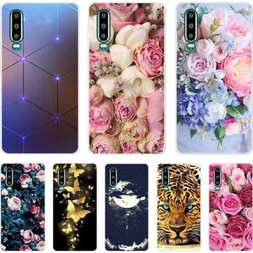 Case for Huawei P30 Pro Case Silicone TPU Phone Back Cover On for Huawei P30 Pro VOG-L29 ELE-L29 P 30 Lite coque bumper
