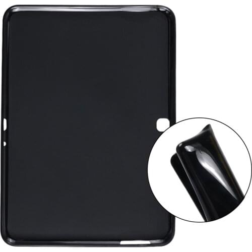 Case For Samsung Galaxy Tab 4 10.1inch SM-T530 T531 T535 Soft Silicone Protective Shell Shockproof Tablet Cover Bumper Fundas