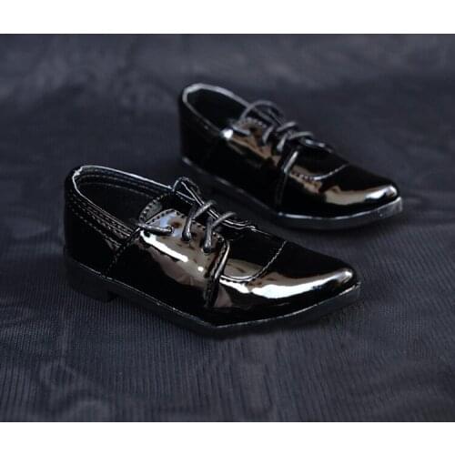 D01-P037 children handmade toy 1/3 1/4 Doll Accessories BJD/SD doll Flat pointed straps suit shoes 1pair