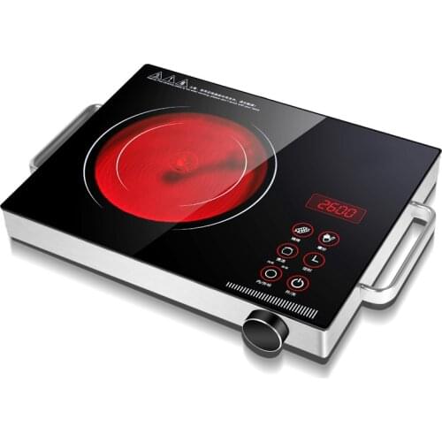 Electric Pottery Stove Household Stir Fry Electromagnetic Stove Barbecue Hot Pot Light Wave Stove Ceramic Stove Tea Stove ED