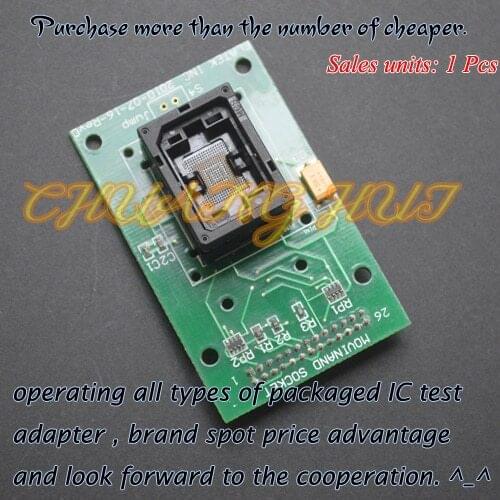 EMMC169/153 test socket size=11.5X13mm Pitch=0.5mm
