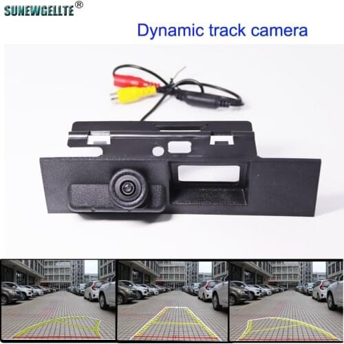 HD 4089T Vehicle Dynamic Trajectory Parking Line Car Rear View Reverse camera For Ford Mondeo 2017 2018 2019 2020