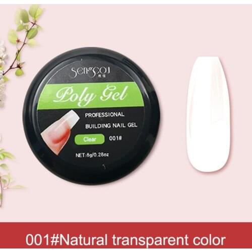 Extension Glue Nail Set 7 Colors Canned Nail Polish Glue Long Lasting Reinforcement No Washing Seal Layer Extensions Tools
