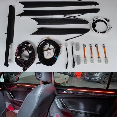 RGB-color ambient light passenger dashboard multi-color ambient light for VW Tiguan MK2 Neon Light