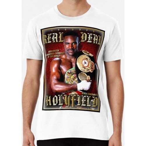 Men Shirt Evander Real Deal Holyfield Shirt Women tshirt
