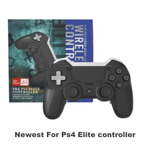 Newest Wireless Gamepads For Ps4 Dual Vibration Elite Game Controller Joystick For Ps3 / Pc Video Game Console