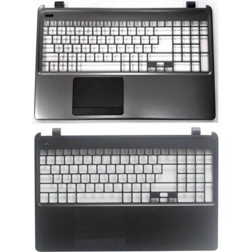 New Case Shell for Acer Aspire E1-572 E1-570 E1-530 E1-510 E1-570G E1-572G Palmrest Upper Top Cover Keyboard Bezel with touchpad