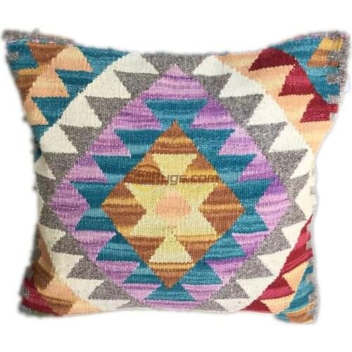 New Home Decor Handmade Rug Cushion For Car Large Handmade Beautiful Fringe Needlepoint Throw Round Seat Cushions For Chairsfc50