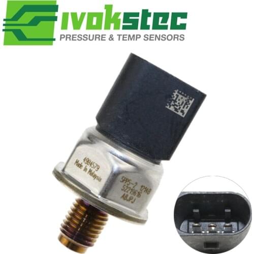 Genuine Diesel Fuel Rail Pressure Sensor For Cummins QSC8.3 4984579
