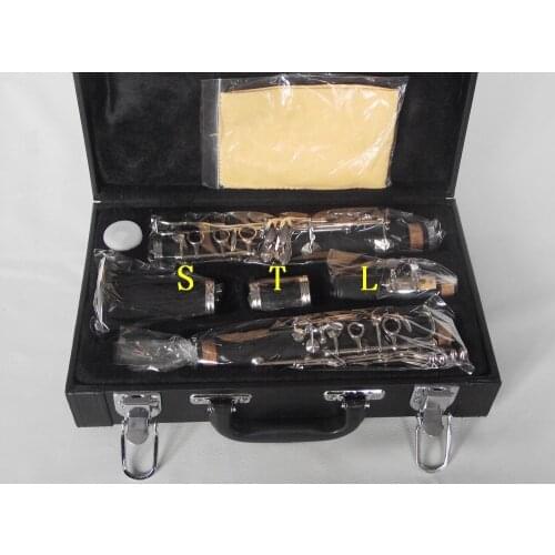 Professional New C key clarinet Ebonite Good material and sound