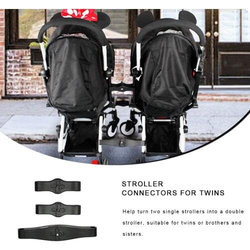 Baby Stroller Connector Twin Stroller Connection Accessories For Compatible With 98% Strollers High-quality