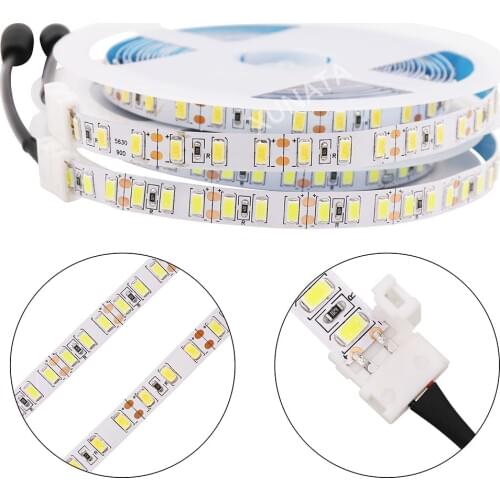 120leds/m Super bright 1M/2M/3M/4M/5M led strip SMD 5730 Flex led tape light 5630 Non waterproof warm white/Neutral white DC12V
