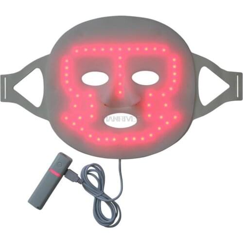 Three Colors LED Facial Mask Photon Therapy Anti-Acne Wrinkle Removal Skin Rejuvenation Face Skin Care Tools Mask