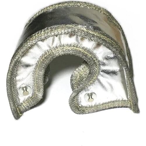 T3 Turbo Blanket Engine Heat Shield Barrier Turbocharger Cover Turbine House Aluminium Foil Blanket Lava Fiber