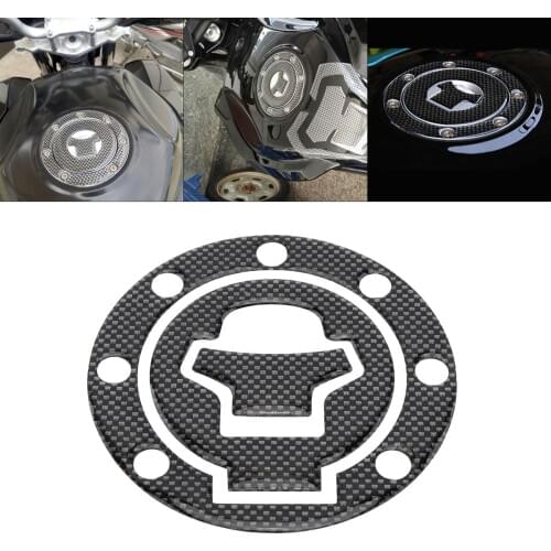Universal Circular Rubber Motorcycle Fuel Tank Protector Sticker adhesive Diameter 112mm for Honda Suzuki Kawasaki Yamah