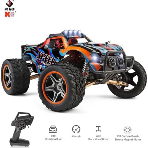 Wltoys 104009 Rc Car 1:10 4WD Drive Off-Road 2.4G High Speed 45km/h Radio Control Car RC Racing Cars 1/10 Toys Vehicle Gift