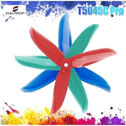 12 pairs 24PCS DALPROP CYCLONE T5045C PRO 5045 3Blade propeller for RC models FPV drones