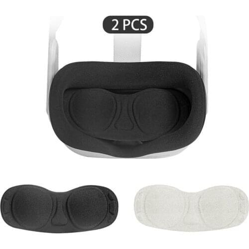 2pcs VR Lens Anti Scratch Case For Oculus Quest 2 VR Lens Protective Cover Dustproof Lens Cap For Oculus Quest2 Vr Accessories