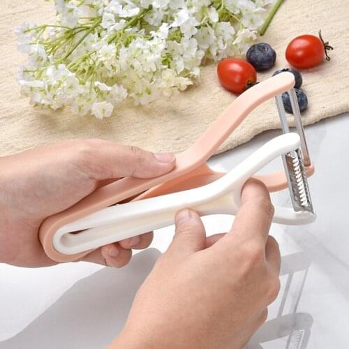 2 In 1 Vegetable Fruit Potato Peeler Cutter Household Portable Peeling Wide Mouth Grater Carrot Slicer Kitchen Accessories 2021