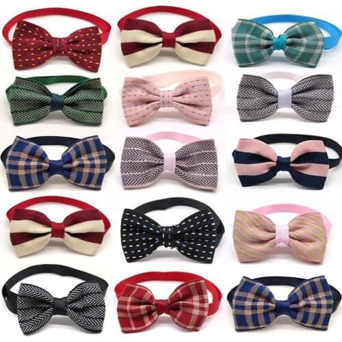 30 Pcs Dog Cat Bow Tie Pet Grooming Supplier Dog Accessories Puppy Dog Cat Bow Tie For Small Middle Dog