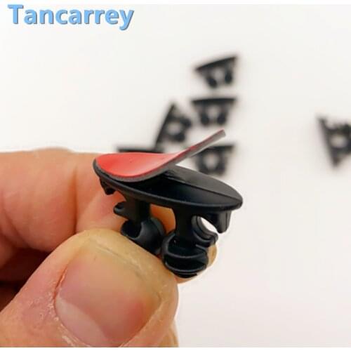 8Pcs Car Wire Clip Fixed Clamp USB Cable Clip FOR fiat ducato honda civic vw t4 mercedes benz vw t5 peugeot 508 audi a6 bmw f20
