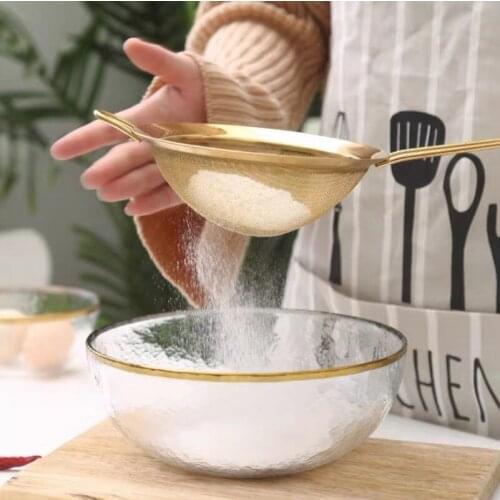 Stainless Steel 기름국자 Whisk Blender Dregs Separator Egg Separator Household Juice Strainer Sieve Separation Large Colander