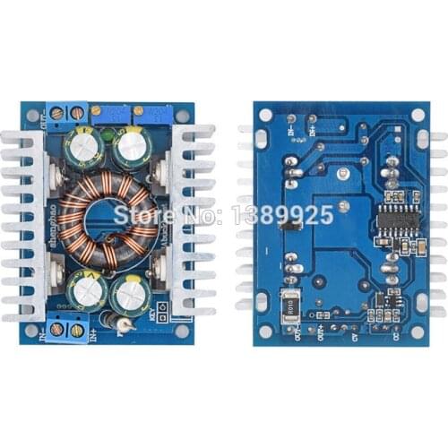 DC-DC 8A solar automatic step-up step-down adjustable power supply module