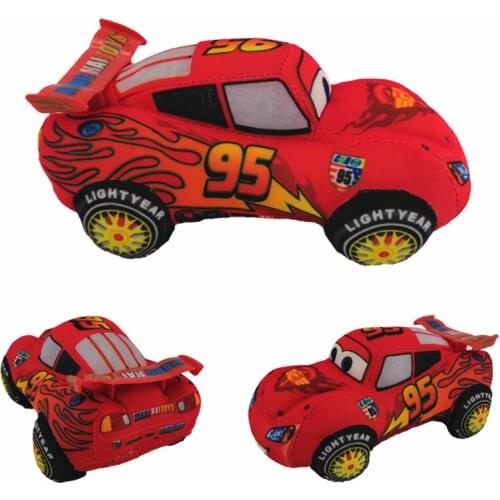 Cute Anime Cartoon Disney Pixar Car Childrens Plush Toy Car Stuffed Childrens Doll Best Gift