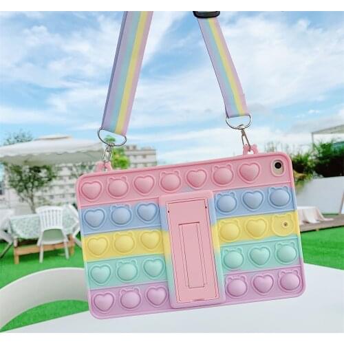 Child Shockproof Silicon Case For Samusng Galaxy Tab A 8.0 inch 2019 T290 SM-T290 T295 T297 Kickstand Tablet Shell Case Cover